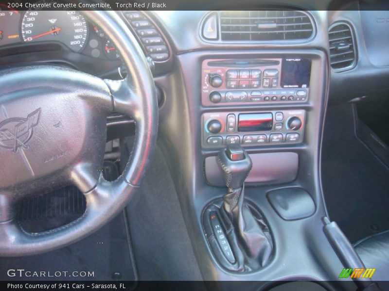 Torch Red / Black 2004 Chevrolet Corvette Convertible