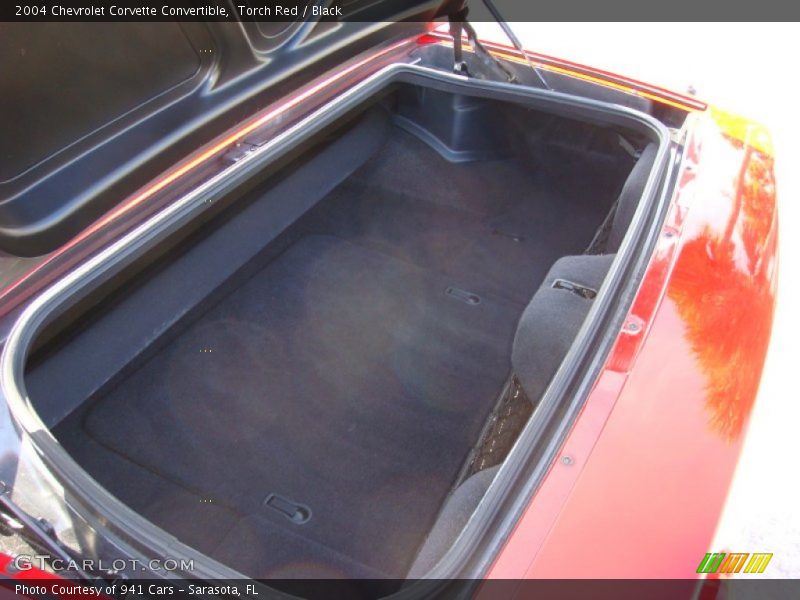 Torch Red / Black 2004 Chevrolet Corvette Convertible