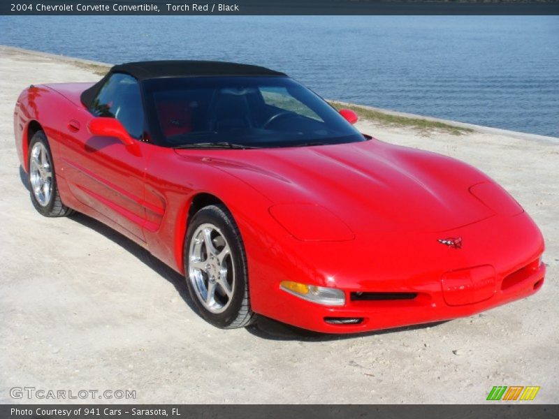 Front 3/4 View of 2004 Corvette Convertible