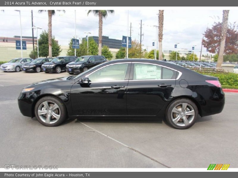 Crystal Black Pearl / Ebony 2014 Acura TL Advance