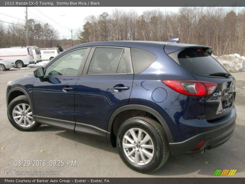 Stormy Blue Mica / Black 2013 Mazda CX-5 Touring