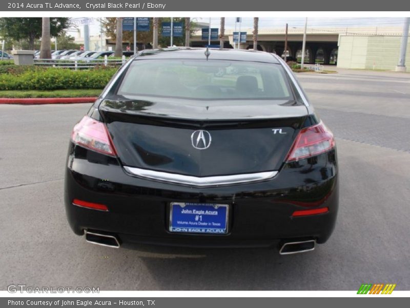 Crystal Black Pearl / Ebony 2014 Acura TL Advance