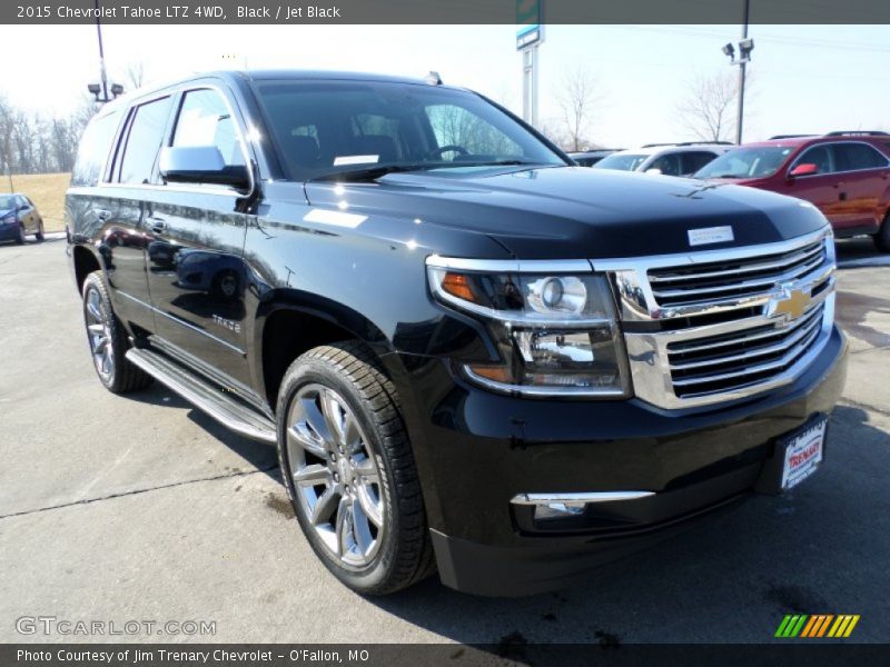 Black / Jet Black 2015 Chevrolet Tahoe LTZ 4WD