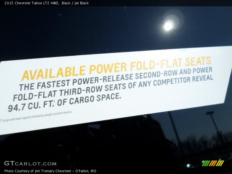 Black / Jet Black 2015 Chevrolet Tahoe LTZ 4WD