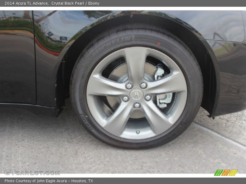 Crystal Black Pearl / Ebony 2014 Acura TL Advance