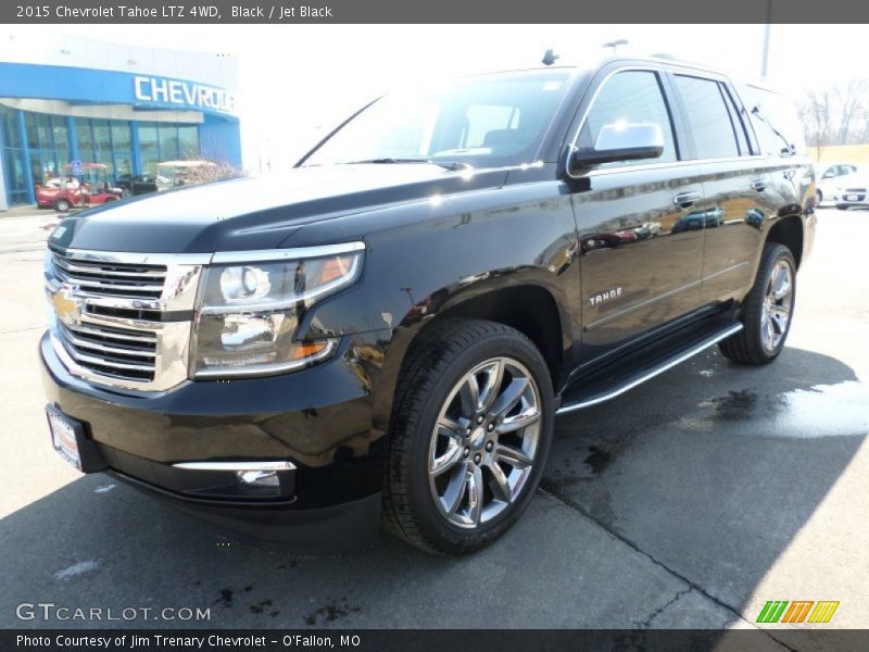 Black / Jet Black 2015 Chevrolet Tahoe LTZ 4WD