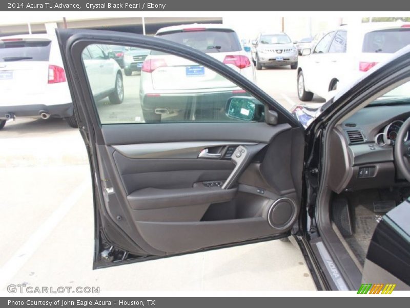 Crystal Black Pearl / Ebony 2014 Acura TL Advance