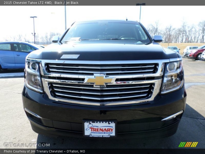 Black / Jet Black 2015 Chevrolet Tahoe LTZ 4WD