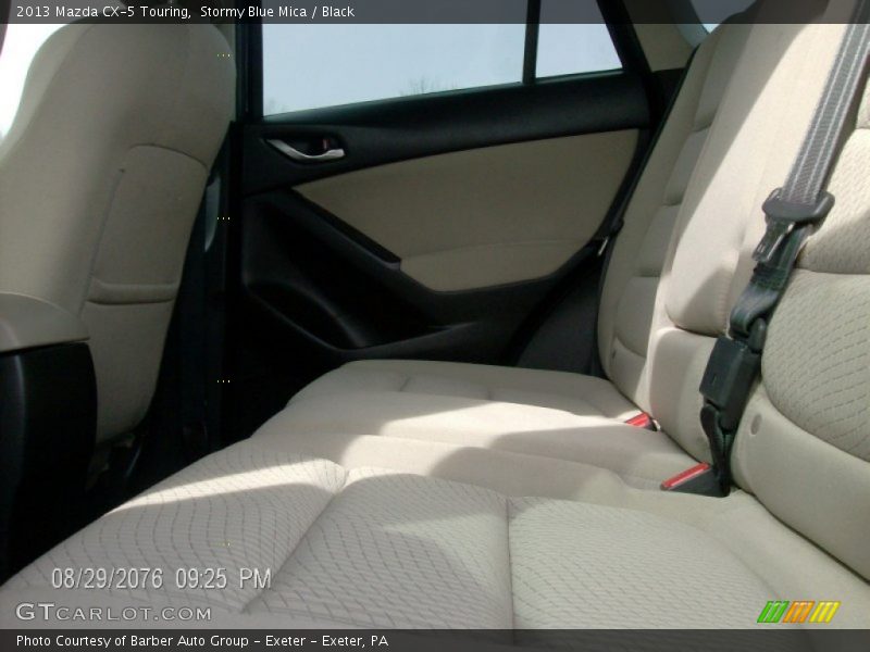 Stormy Blue Mica / Black 2013 Mazda CX-5 Touring