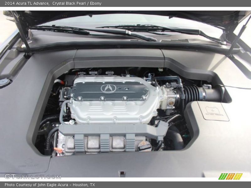 Crystal Black Pearl / Ebony 2014 Acura TL Advance
