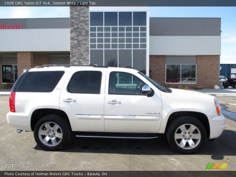 Summit White / Light Tan 2008 GMC Yukon SLT 4x4