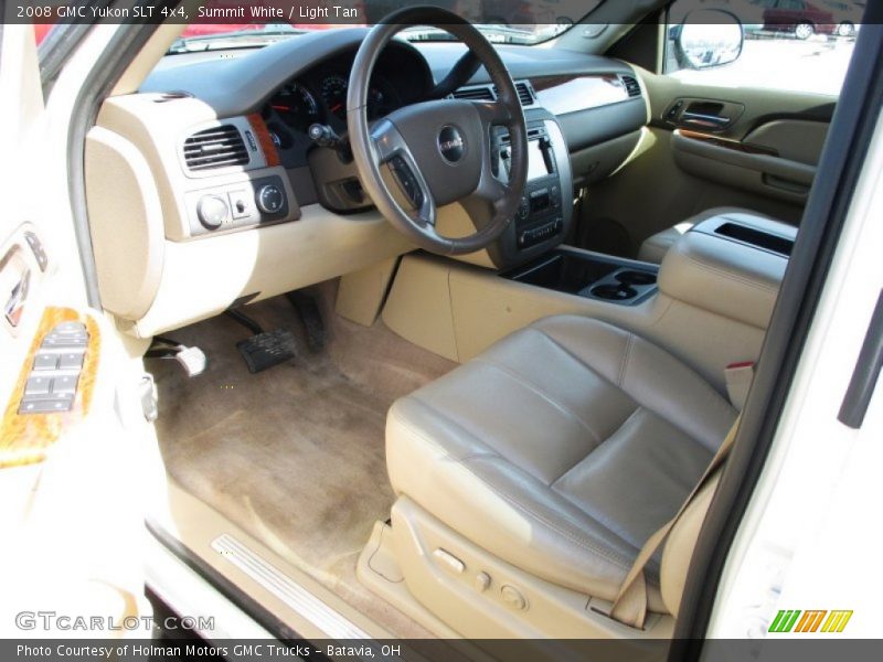 Summit White / Light Tan 2008 GMC Yukon SLT 4x4