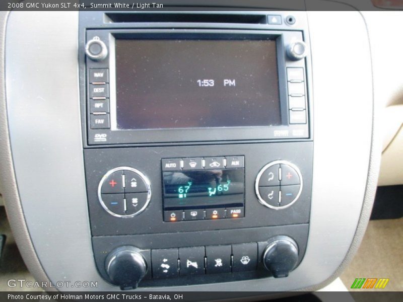 Summit White / Light Tan 2008 GMC Yukon SLT 4x4
