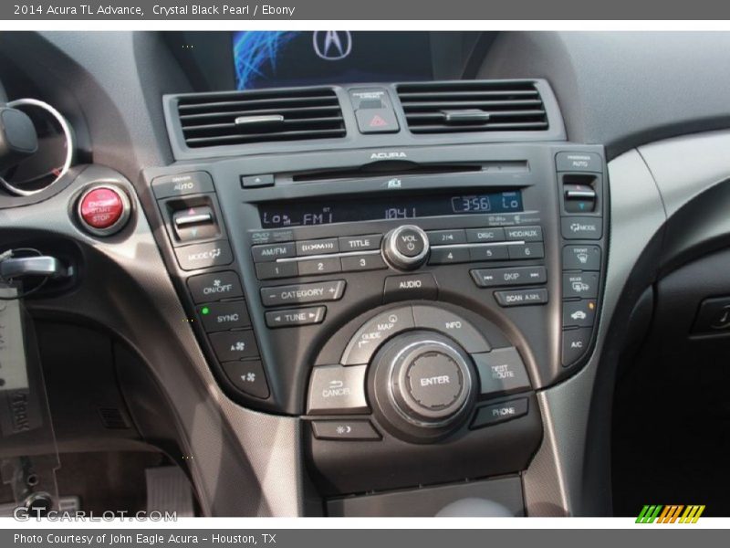 Crystal Black Pearl / Ebony 2014 Acura TL Advance