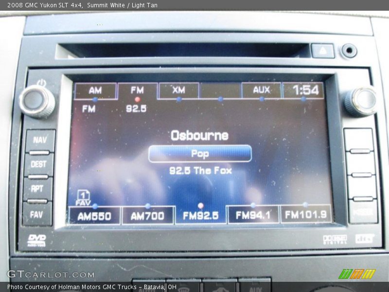 Summit White / Light Tan 2008 GMC Yukon SLT 4x4