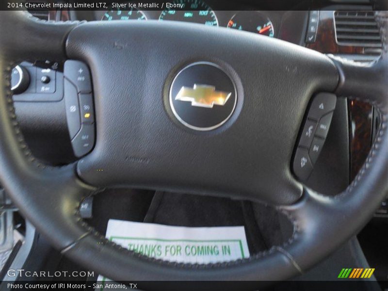 Silver Ice Metallic / Ebony 2014 Chevrolet Impala Limited LTZ