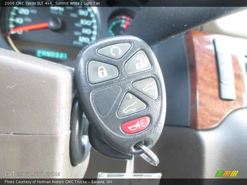 Summit White / Light Tan 2008 GMC Yukon SLT 4x4