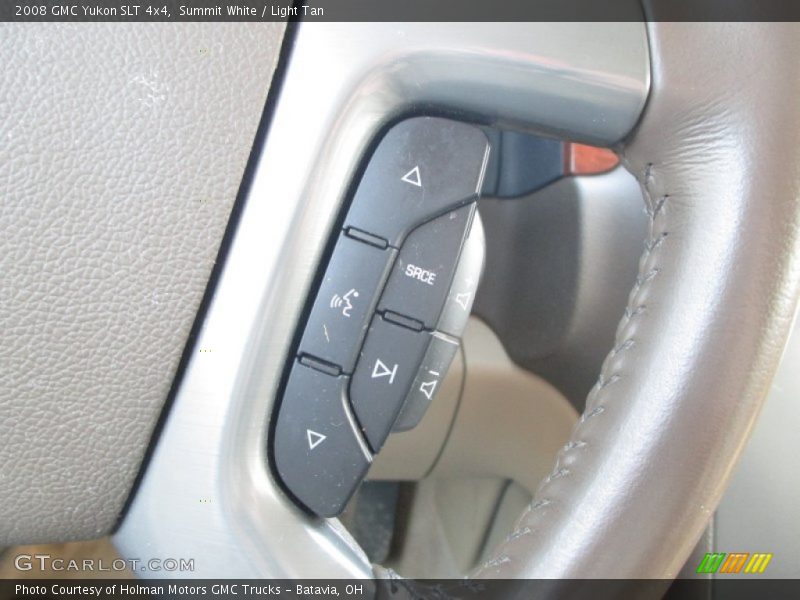 Summit White / Light Tan 2008 GMC Yukon SLT 4x4