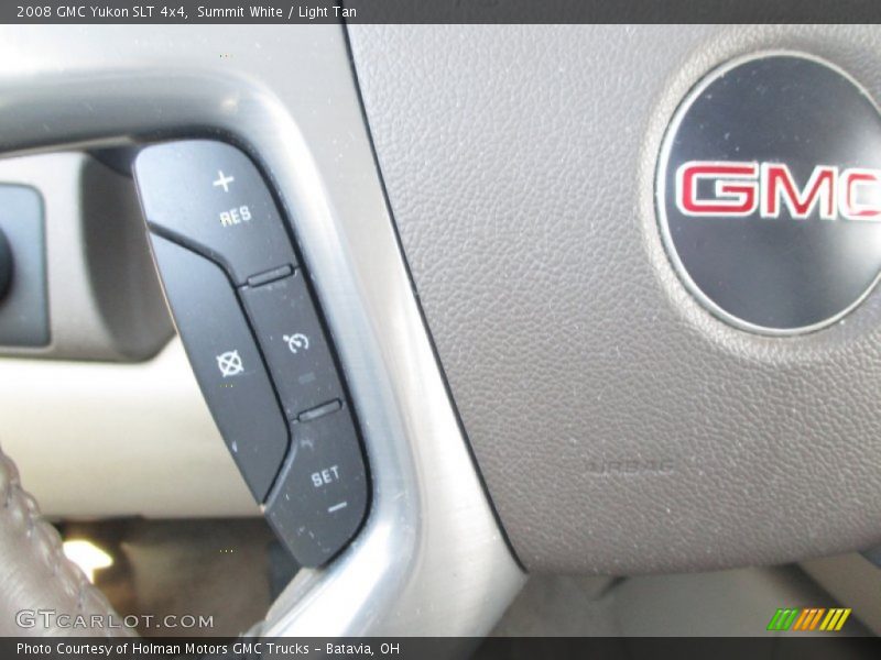 Summit White / Light Tan 2008 GMC Yukon SLT 4x4