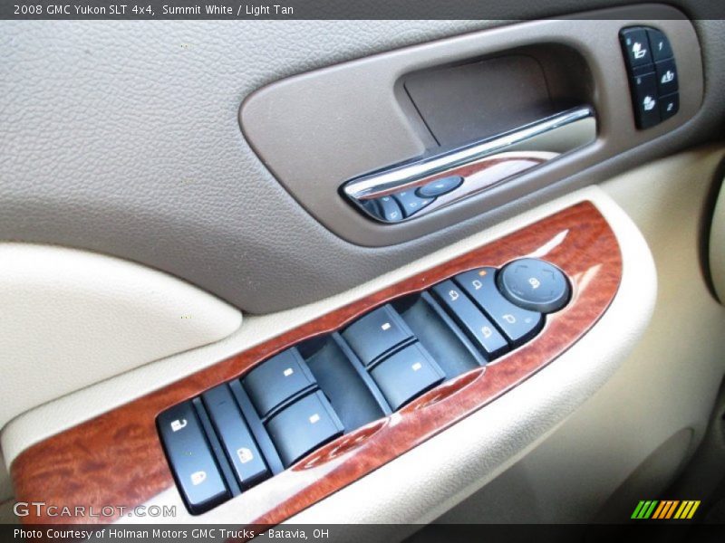 Summit White / Light Tan 2008 GMC Yukon SLT 4x4