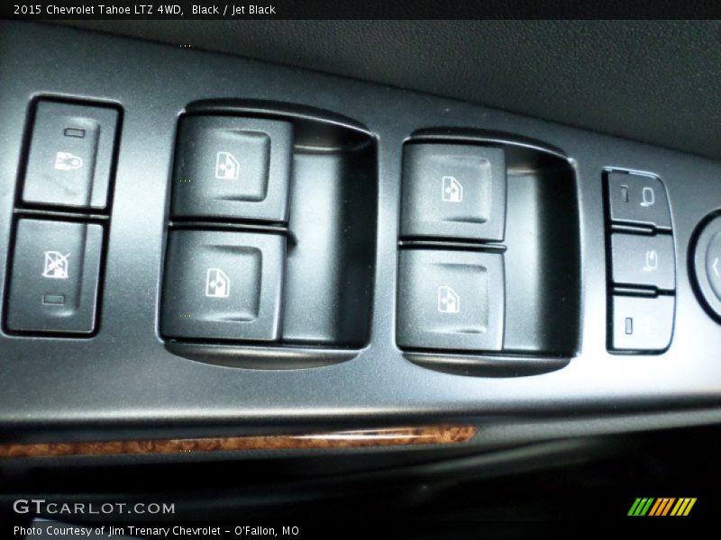 Black / Jet Black 2015 Chevrolet Tahoe LTZ 4WD