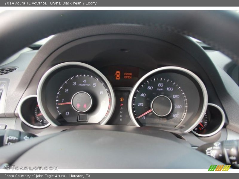 Crystal Black Pearl / Ebony 2014 Acura TL Advance