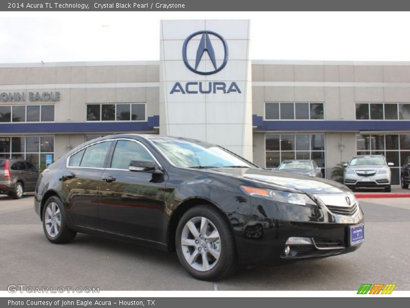 Crystal Black Pearl / Graystone 2014 Acura TL Technology