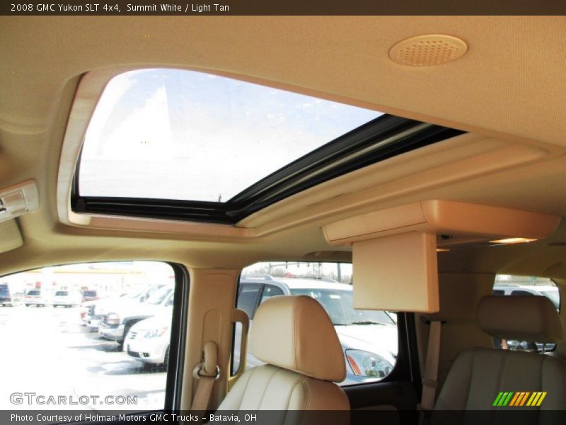 Summit White / Light Tan 2008 GMC Yukon SLT 4x4