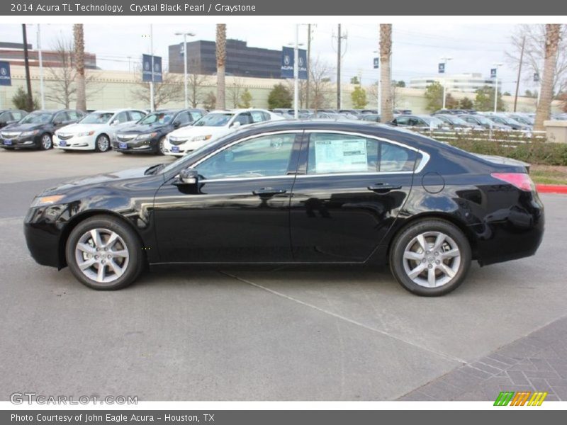 Crystal Black Pearl / Graystone 2014 Acura TL Technology
