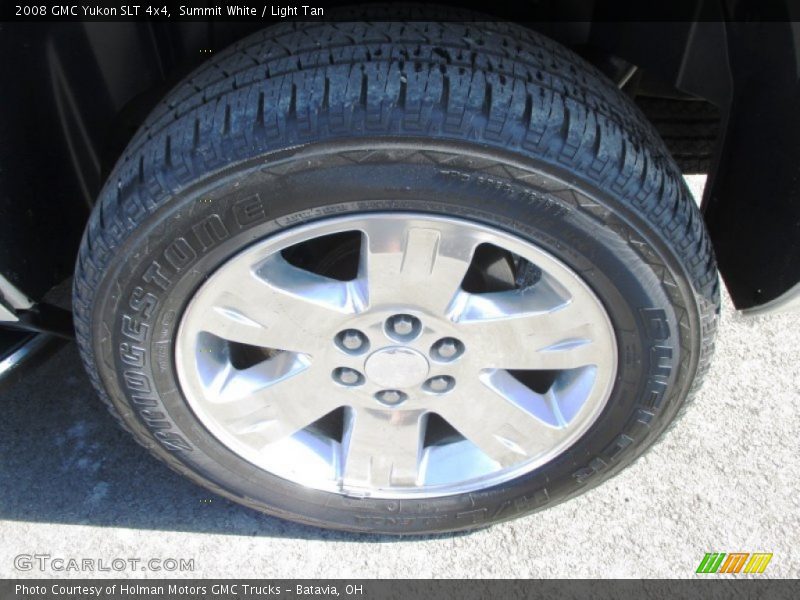 Summit White / Light Tan 2008 GMC Yukon SLT 4x4