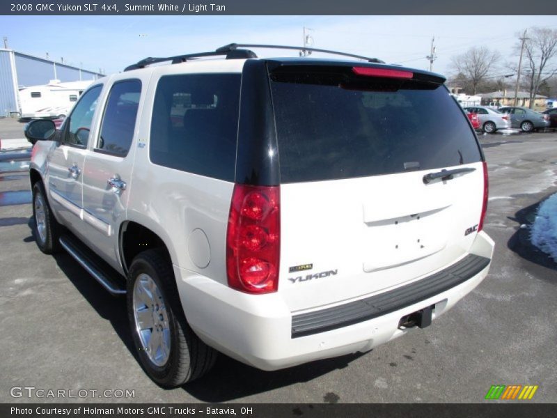 Summit White / Light Tan 2008 GMC Yukon SLT 4x4