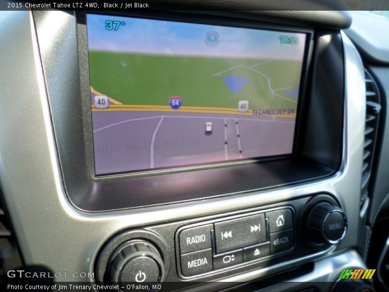 Navigation of 2015 Tahoe LTZ 4WD
