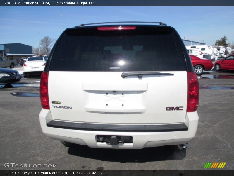 Summit White / Light Tan 2008 GMC Yukon SLT 4x4