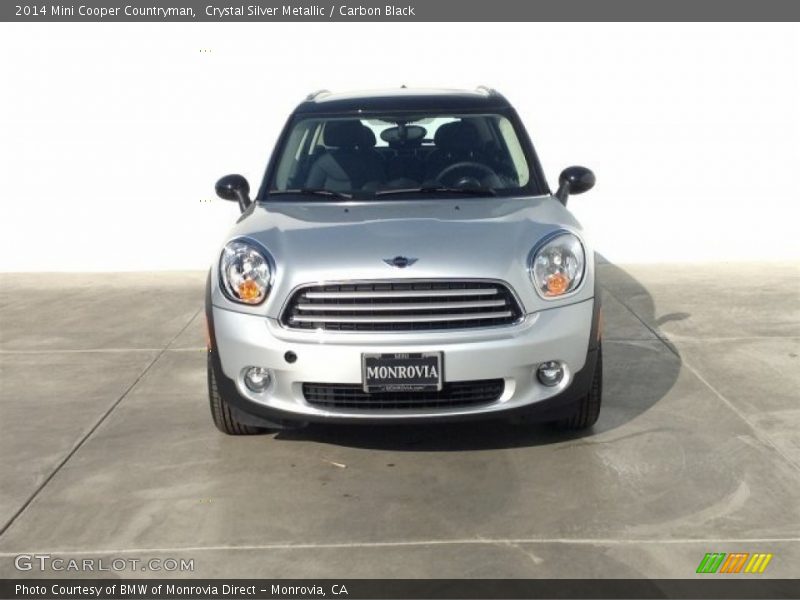 Crystal Silver Metallic / Carbon Black 2014 Mini Cooper Countryman