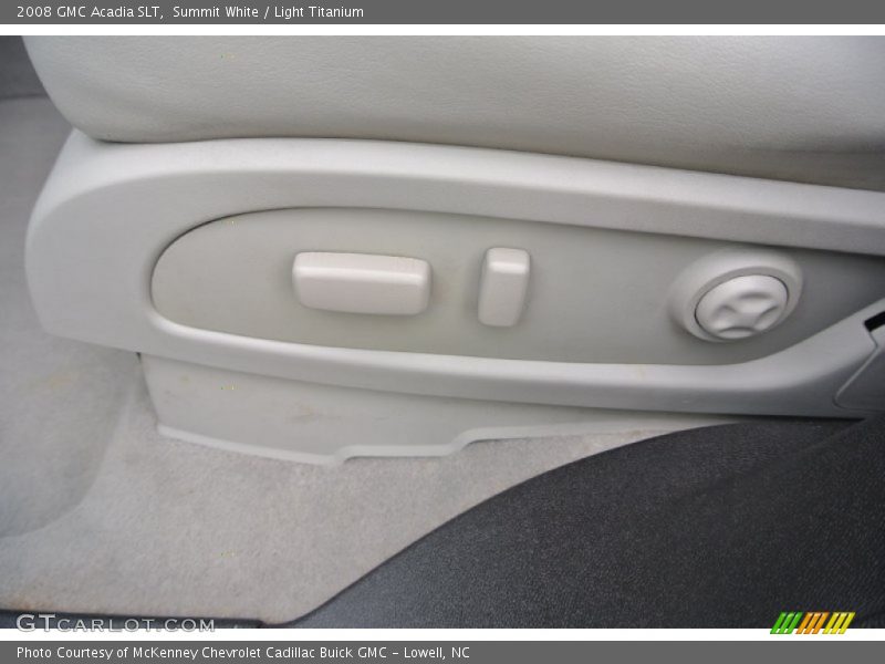 Summit White / Light Titanium 2008 GMC Acadia SLT