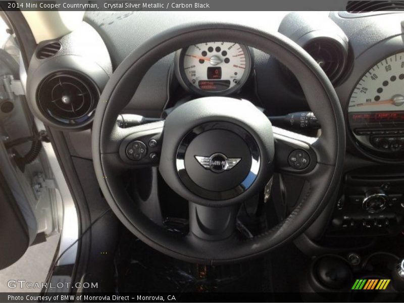 Crystal Silver Metallic / Carbon Black 2014 Mini Cooper Countryman