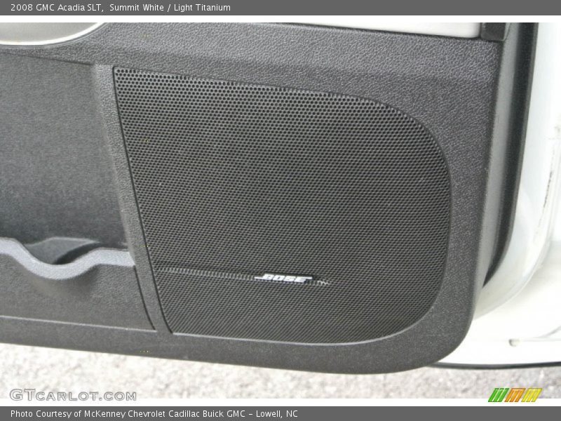 Summit White / Light Titanium 2008 GMC Acadia SLT