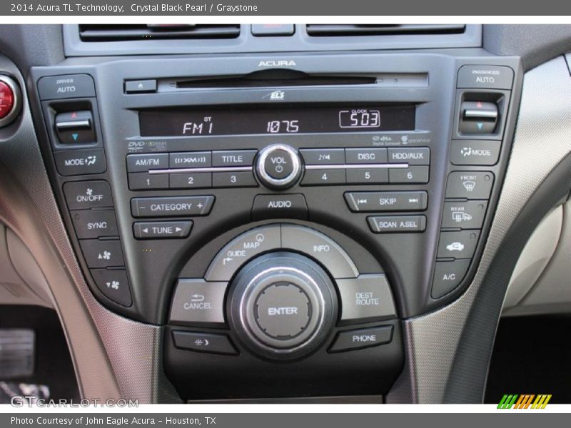 Crystal Black Pearl / Graystone 2014 Acura TL Technology