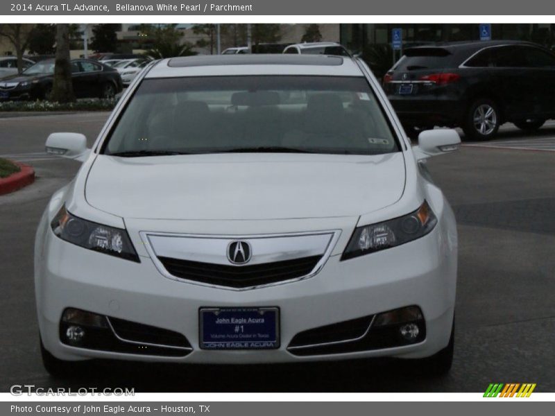 Bellanova White Pearl / Parchment 2014 Acura TL Advance