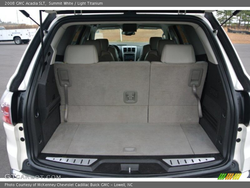 Summit White / Light Titanium 2008 GMC Acadia SLT