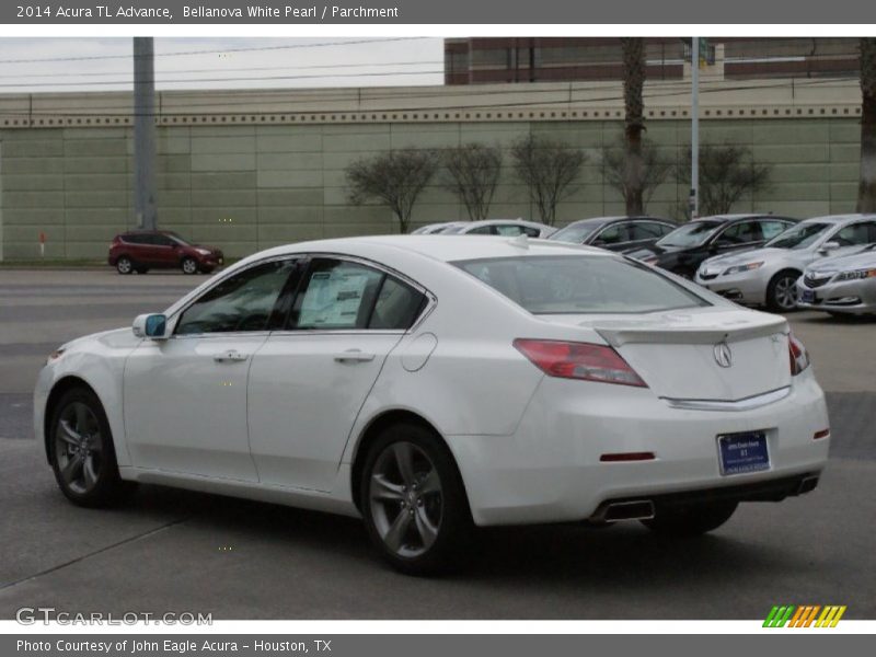 Bellanova White Pearl / Parchment 2014 Acura TL Advance