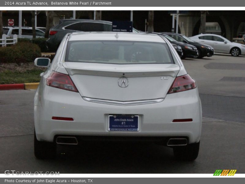 Bellanova White Pearl / Parchment 2014 Acura TL Advance
