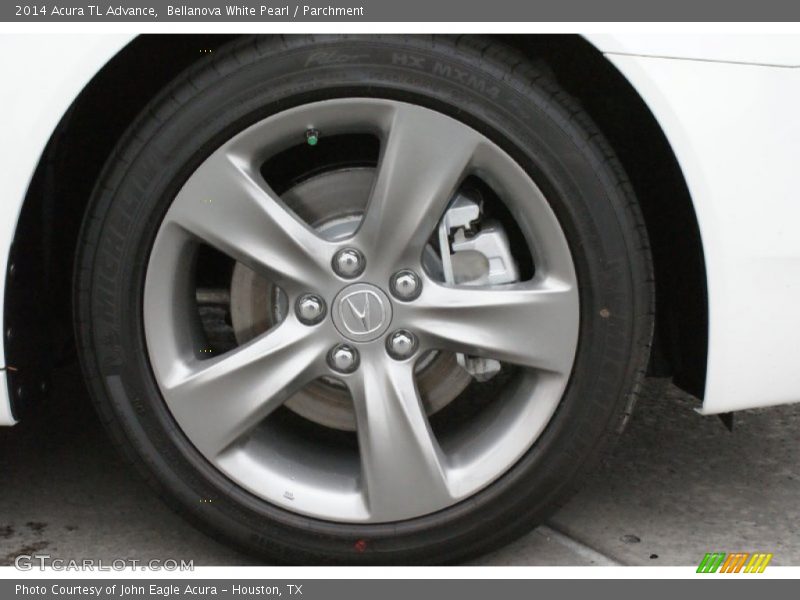 Bellanova White Pearl / Parchment 2014 Acura TL Advance