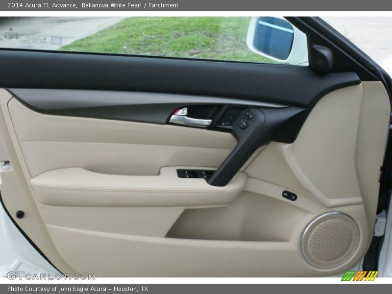 Bellanova White Pearl / Parchment 2014 Acura TL Advance
