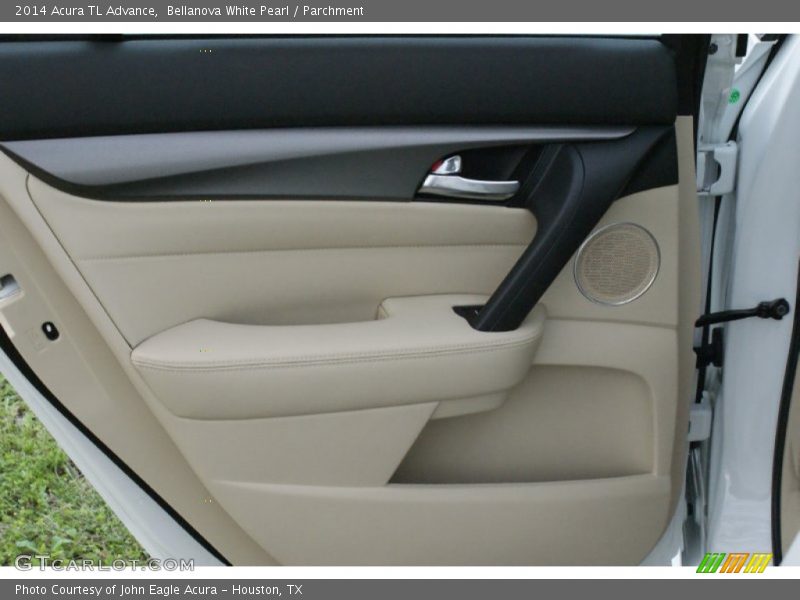 Bellanova White Pearl / Parchment 2014 Acura TL Advance