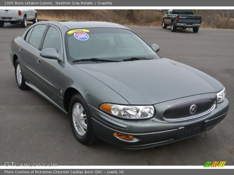 Steelmist Gray Metallic / Graphite 2005 Buick LeSabre Custom
