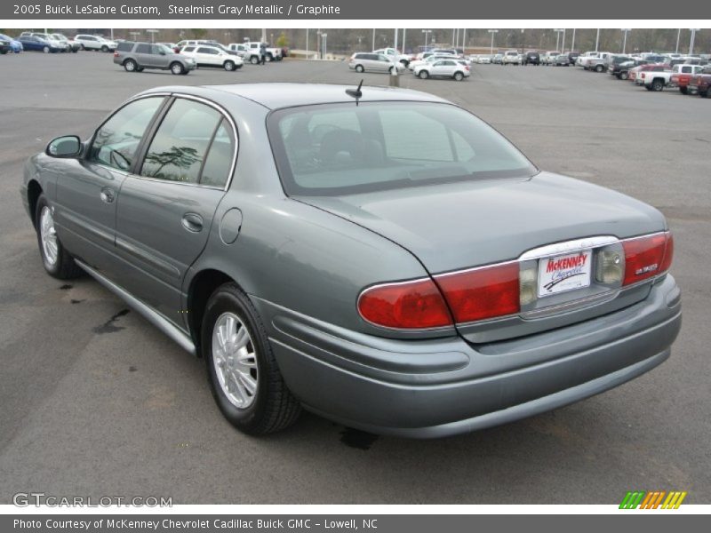 Steelmist Gray Metallic / Graphite 2005 Buick LeSabre Custom