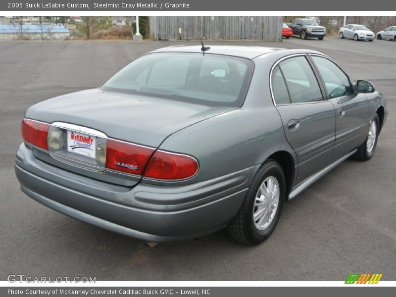 Steelmist Gray Metallic / Graphite 2005 Buick LeSabre Custom