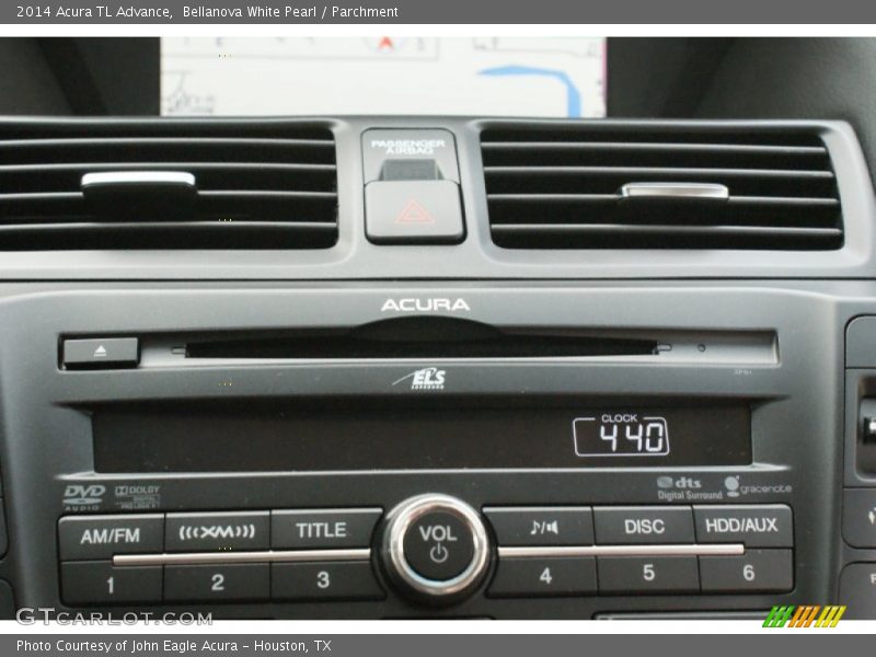 Bellanova White Pearl / Parchment 2014 Acura TL Advance