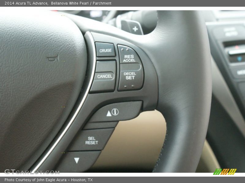 Bellanova White Pearl / Parchment 2014 Acura TL Advance